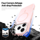 Dux Ducis iPhone 17 Pro Max Cover Yind Series MagSafe Lyserød