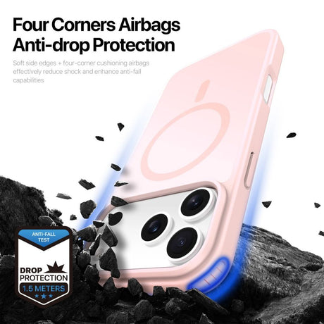 Dux Ducis iPhone 17 Pro Max Cover Yind Series MagSafe Lyserød