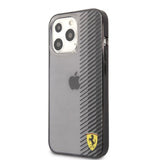 Ferrari iPhone 13 Pro Cover Gradient Print Logo Sort