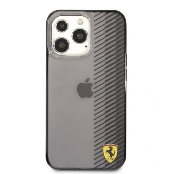 Ferrari iPhone 13 Pro Cover Gradient Print Logo Sort
