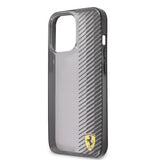 Ferrari iPhone 13 Pro Cover Gradient Print Logo Sort