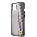 Ferrari iPhone 13 Cover Gradient Print Logo Sort