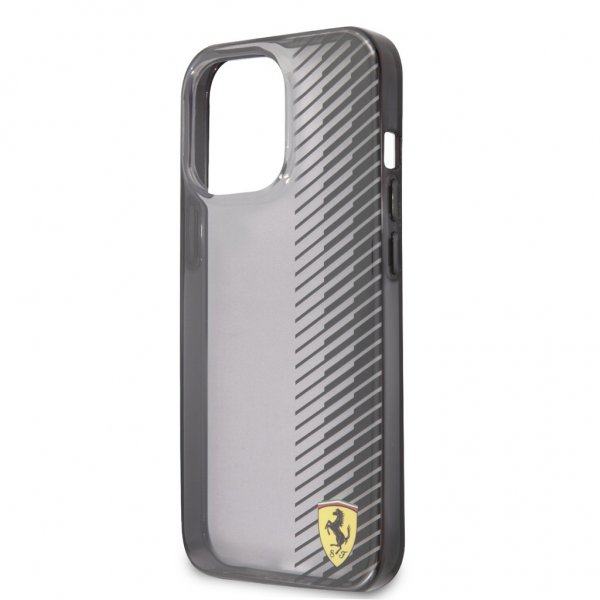 Ferrari iPhone 13 Pro Max Cover Gradient Print Logo Sort