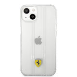 Ferrari iPhone 13 Mini Cover 3D Striber Transparent