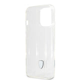 Ferrari iPhone 13 Pro Max Cover 3D Stripes Transparent