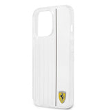 Ferrari iPhone 13 Pro Cover 3D Lines Sort Transparent