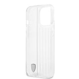 Ferrari iPhone 13 Pro Max Cover 3D Lines Sort Transparent