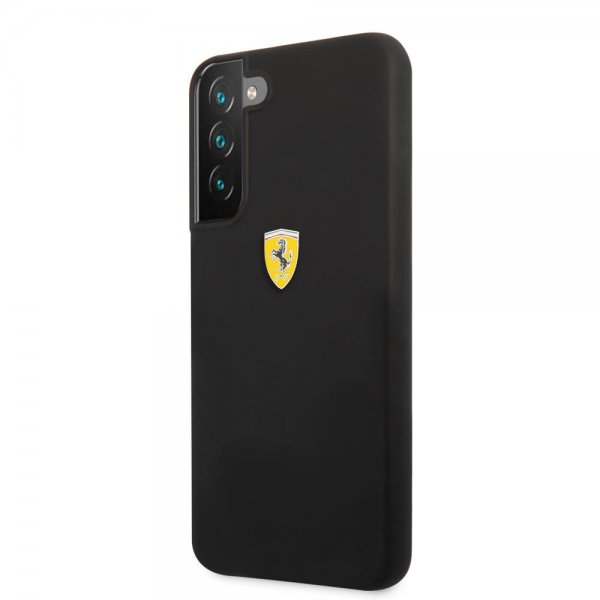 Ferrari Samsung Galaxy S22 Plus Skal Metall Logga Svart