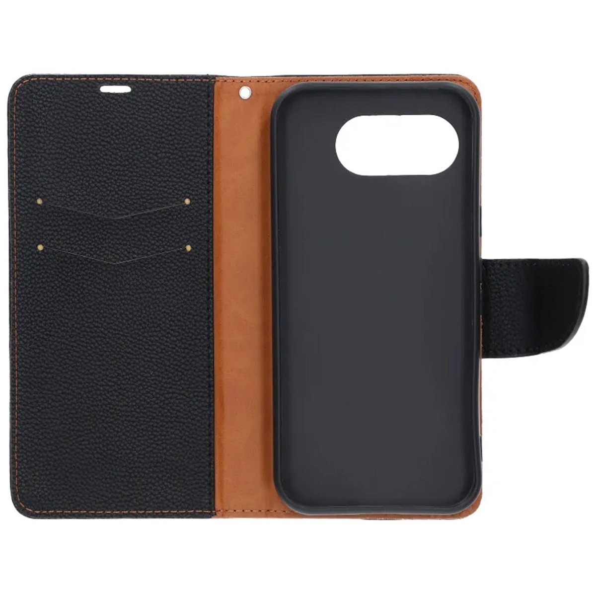 Google Pixel 10a Etui med stativ Brun