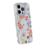 iPhone 16 Pro Max Cover Blomstret MagSafe Orange