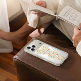 iPhone 17 Pro Max Cover Blomstret MagSafe Hjerter
