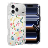 iPhone 17 Pro Max Cover Blomstret MagSafe Gul