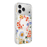 iPhone 17 Pro Cover Blomstret MagSafe Orange