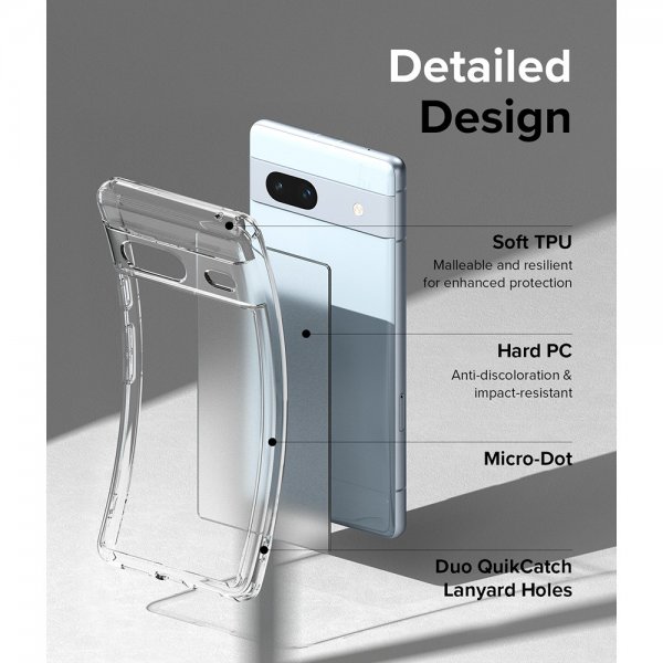 Ringke Google Pixel 7a Cover Fusion Matte Clear