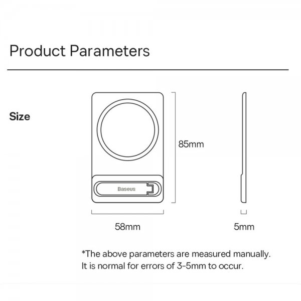 Baseus Foldable Magnetic Bracket MagSafe Sort