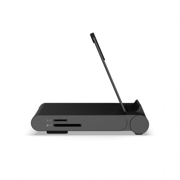 Satechi OnTheGo Sammenfoldeligt Stativ & USB-hub Space Black
