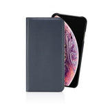 Pipetto iPhone Xs Max Etui Magnetic Folio Marineblå