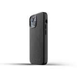 Mujjo iPhone 13 Mini Cover Full Leather Case Monaco Blue
