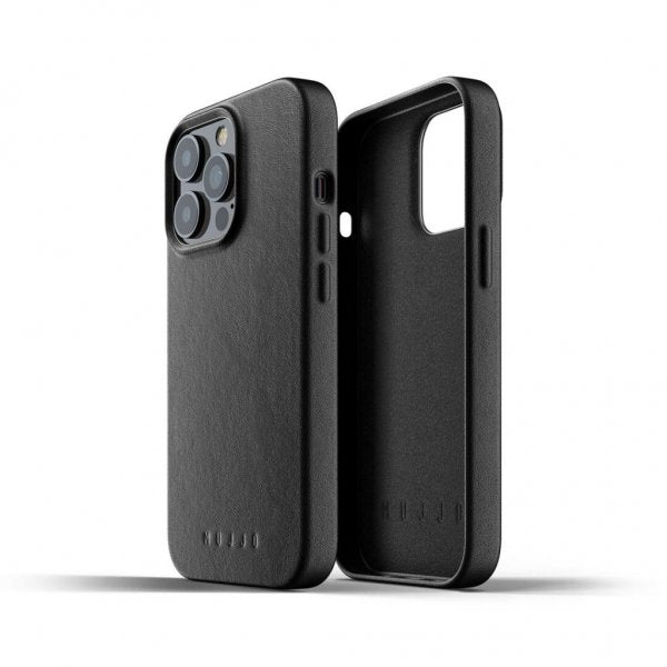 Mujjo iPhone 13 Pro Cover Full Læder Tan