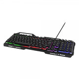 Deltaco Gaming DK120 Gaming Tastatur RGB Metal Sort
