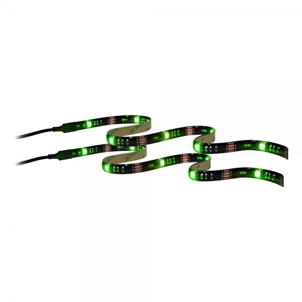 Deltaco Gaming Fleksibel RGB LED-liste 2x50 cm