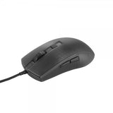 Deltaco Gaming DM310 Gaming Mus Halvgennemsigtig RGB Sort