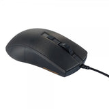Deltaco Gaming DM310 Gaming Mus Halvgennemsigtig RGB Sort