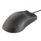 Deltaco Gaming DM310 Gaming Mus Halvgennemsigtig RGB Sort