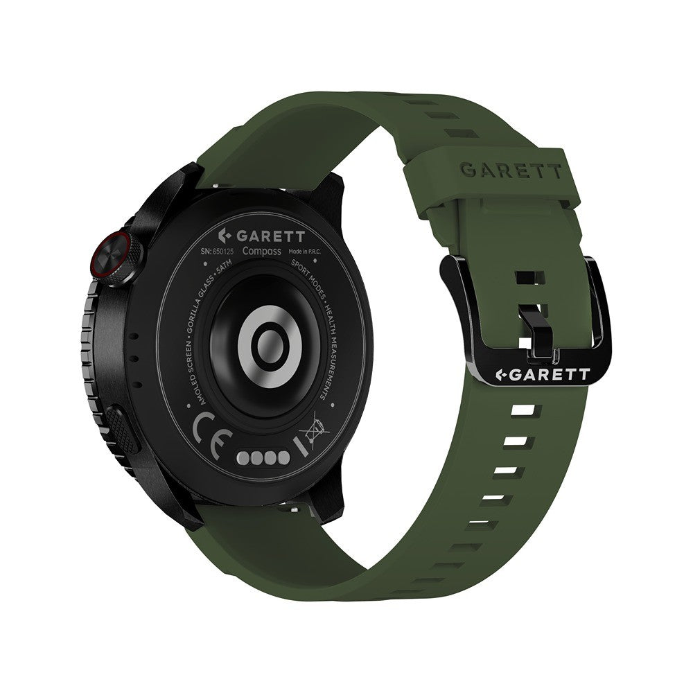 Garett Smartwatch Compass 48mm Sort