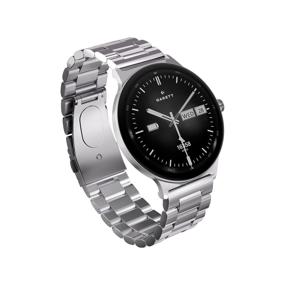 Garett Smartwatch Quantum 43mm Sølv