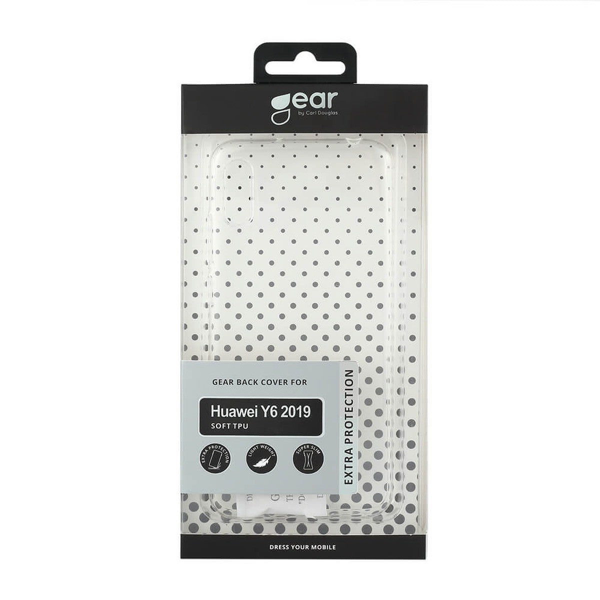 Gear Huawei Y6 2019 Cover TPU Klar