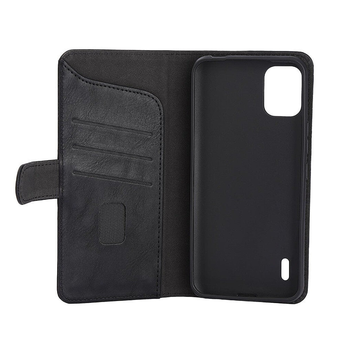 Gear Nokia C12 Etui 3 Kortholder Sort