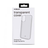 Celly Google Pixel 9/Pixel 9 Pro Cover GELSKIN Transparent