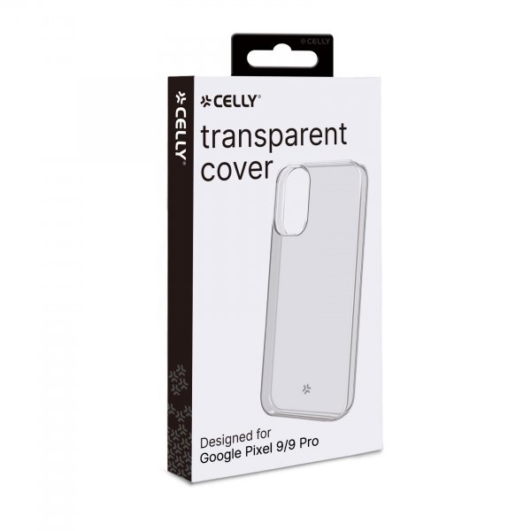 Celly Google Pixel 9/Pixel 9 Pro Cover GELSKIN Transparent