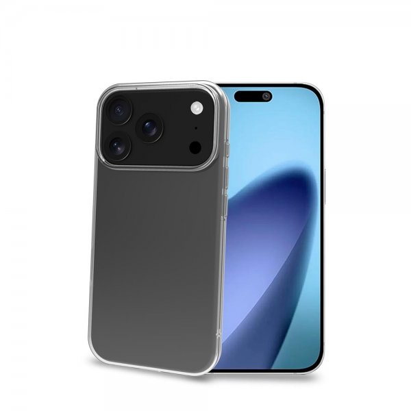 Celly iPhone 17 Pro Cover GELSKIN Transparent