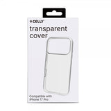 Celly iPhone 17 Pro Cover GELSKIN Transparent