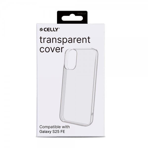 Celly Samsung Galaxy S25 FE Cover GELSKIN Transparent