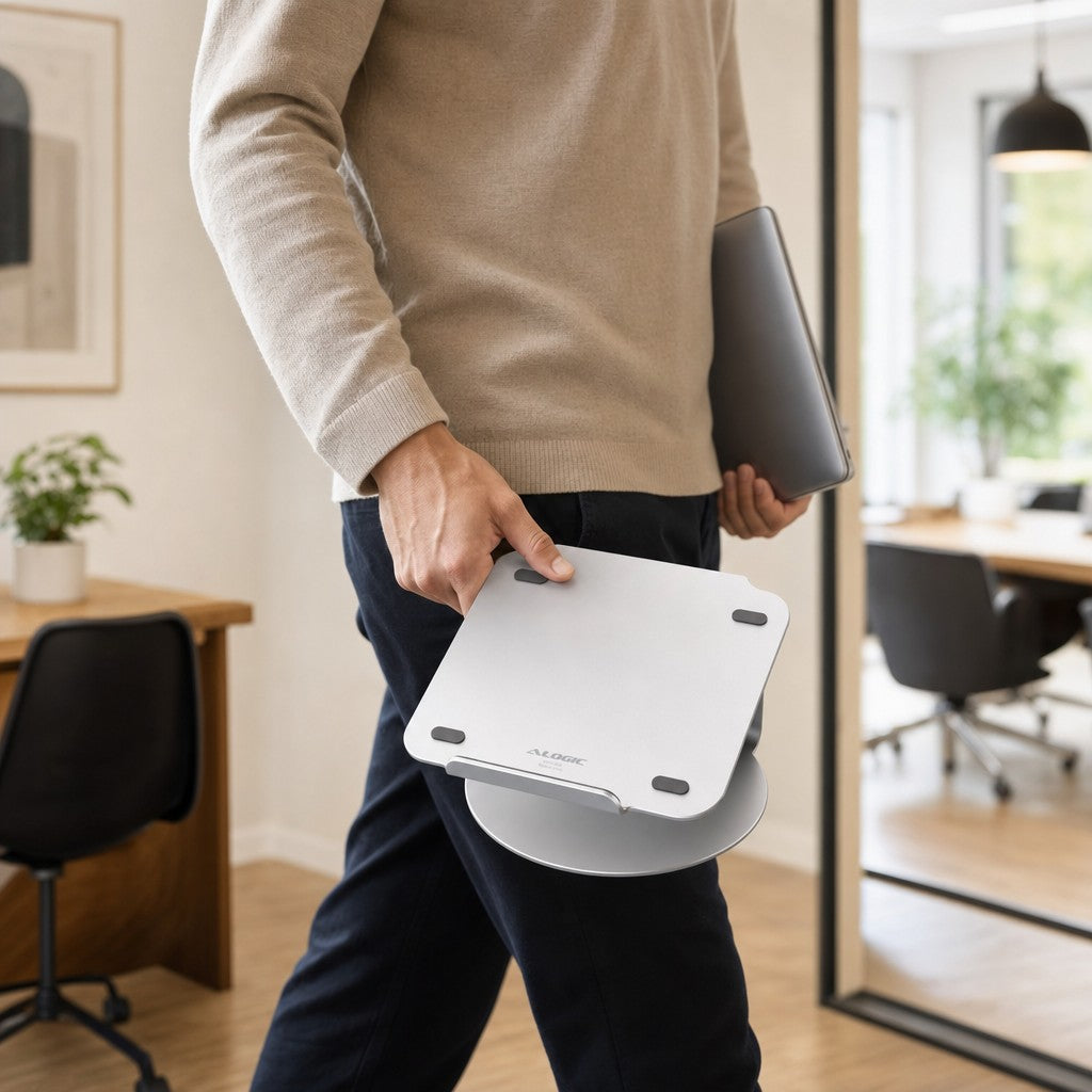 Alogic Elite 360 laptopstativ Sølv