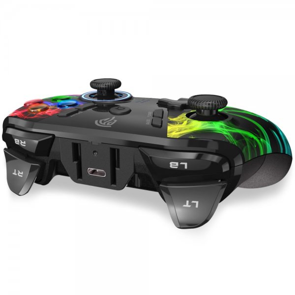 EasySMX Arion 9110 Trådløs Gamecontroller med programmerbare knapper - Farverig