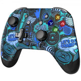 EasySMX Bayard 9124 Switch/Android/PC Programmerbar trådløs Gamepad Graffiti