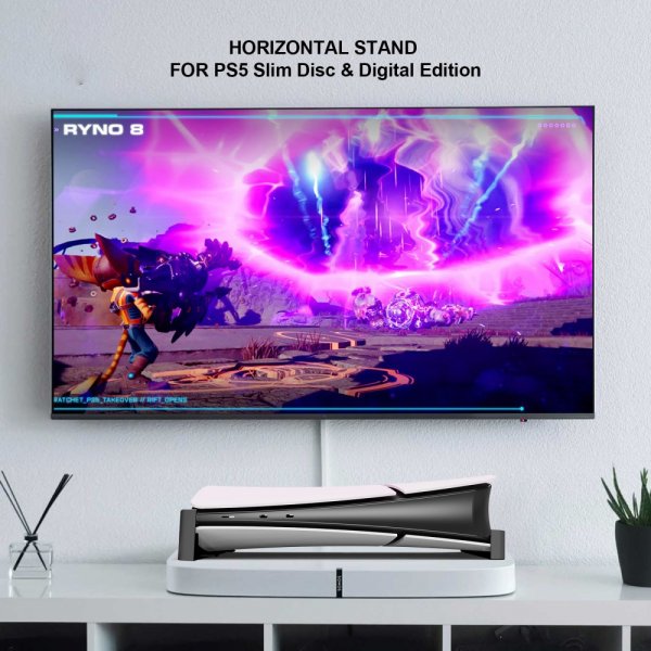 JYS PlayStation 5 Slim (Digital/Disc Edition) Stand Sort