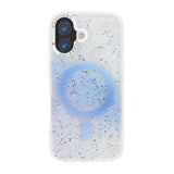 iPhone 17 Cover Glitter Diamond MagSafe Blå