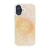 iPhone 17 Cover Glitter Diamond MagSafe Guld