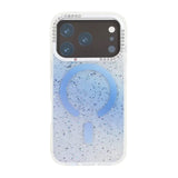 iPhone 17 Pro Cover Glitter Diamond MagSafe Blå