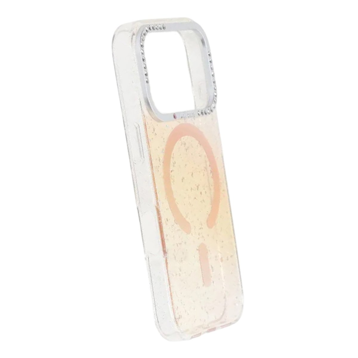 iPhone 17 Pro Cover Glitter Diamond MagSafe Guld