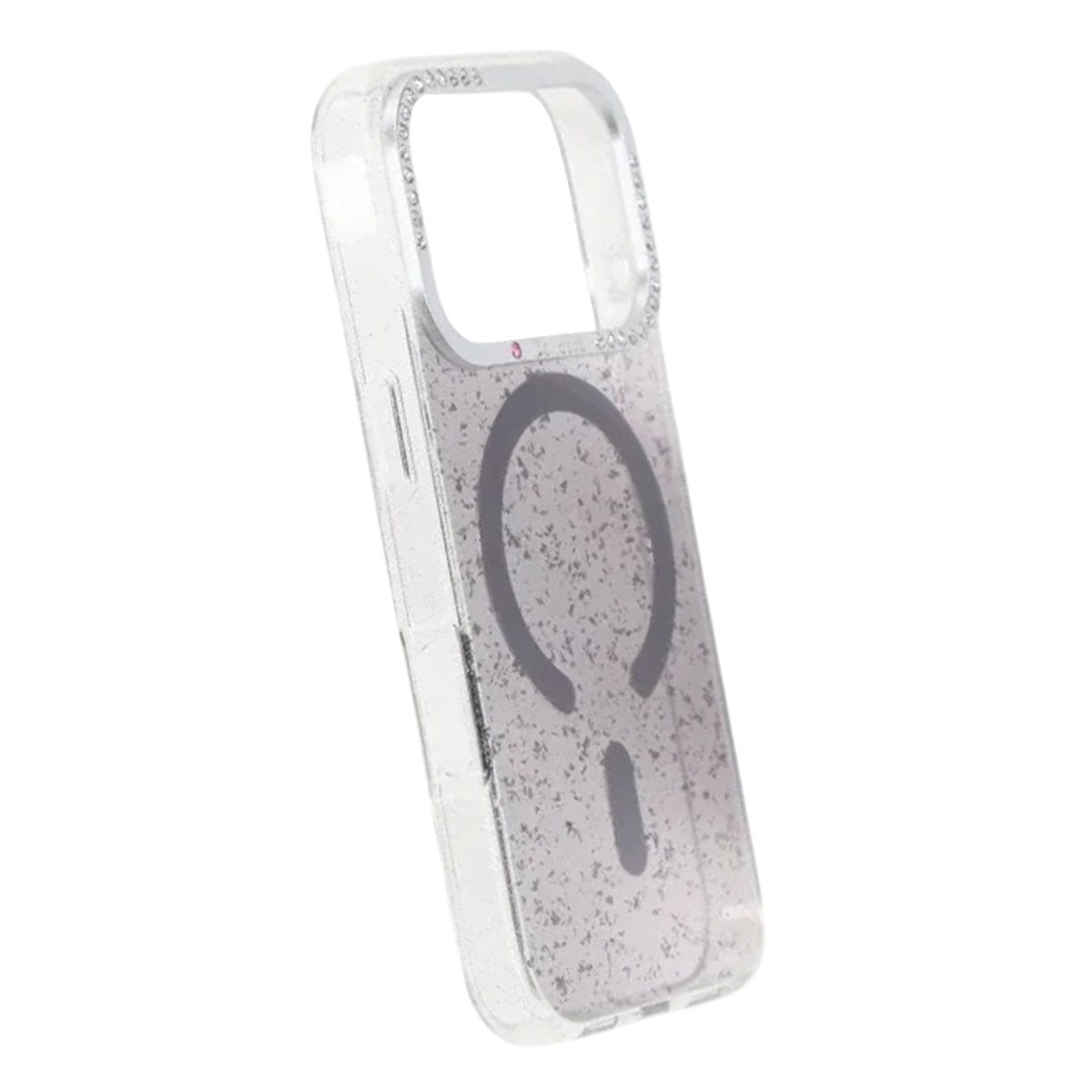 iPhone 17 Pro Max Cover Glitter Diamond MagSafe Sort