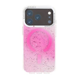 iPhone 17 Pro Cover Glitter Diamond MagSafe Lyserød