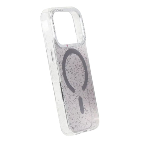 iPhone 17 Pro Cover Glitter Diamond MagSafe Sort