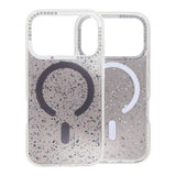 iPhone 17 Pro Cover Glitter Diamond MagSafe Sort