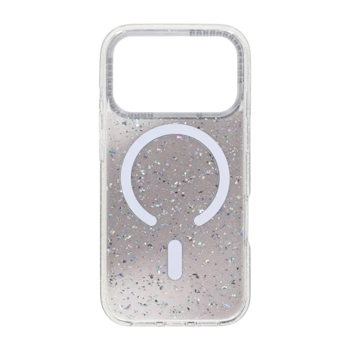 iPhone 17 Pro Cover Glitter Diamond MagSafe Sort